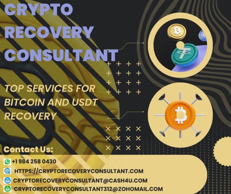 LOST USDT? CRYPTO RECOVERY CONSULTANT CAN HELP!